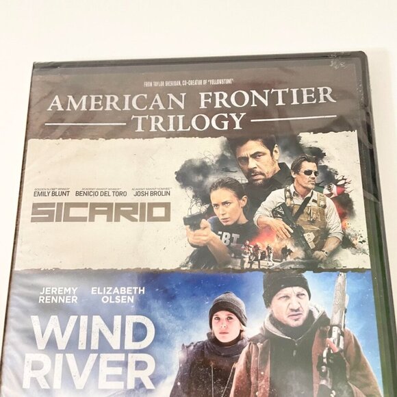 American Frontier Trilogy DVD Sicario Wind River Hell Or High Water - Picture 2 of 12